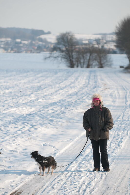 Wintereinbruch im Kreis Reutlingen Februar 2012