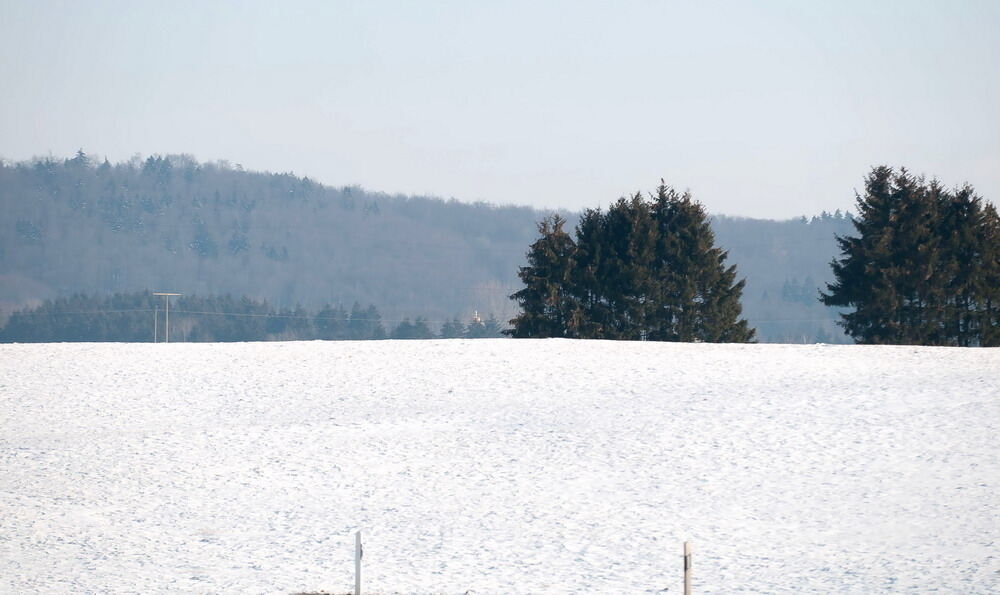 Wintereinbruch im Kreis Reutlingen Februar 2012