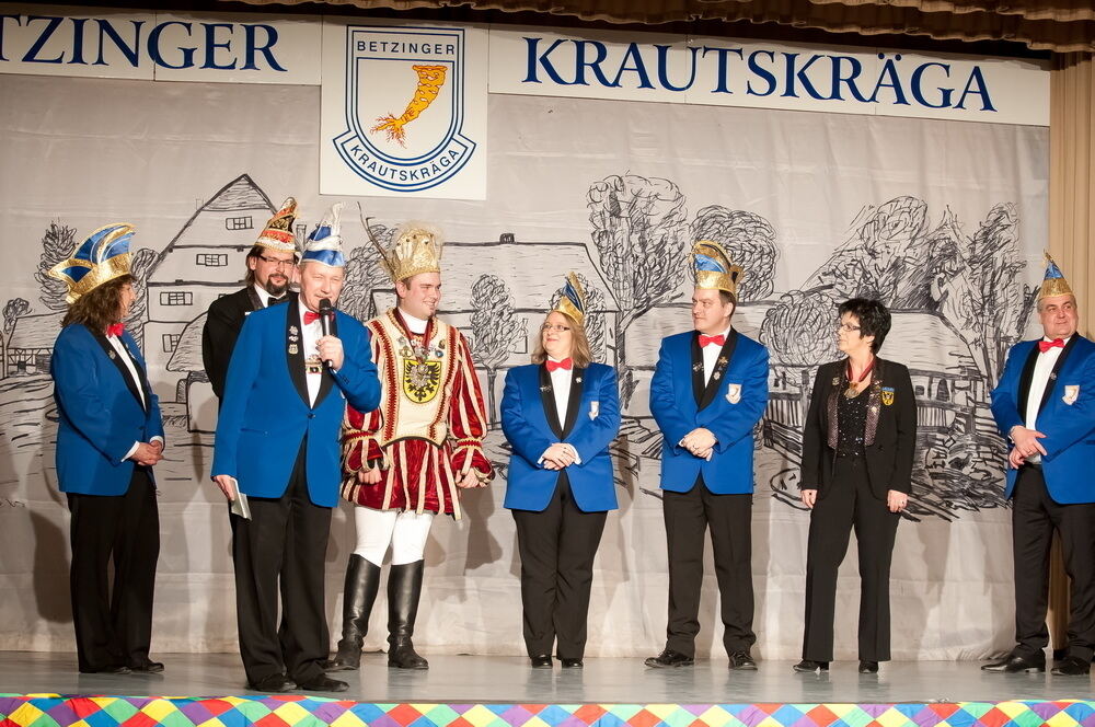 Prunksitzung Krautskräga Betzingen 2012