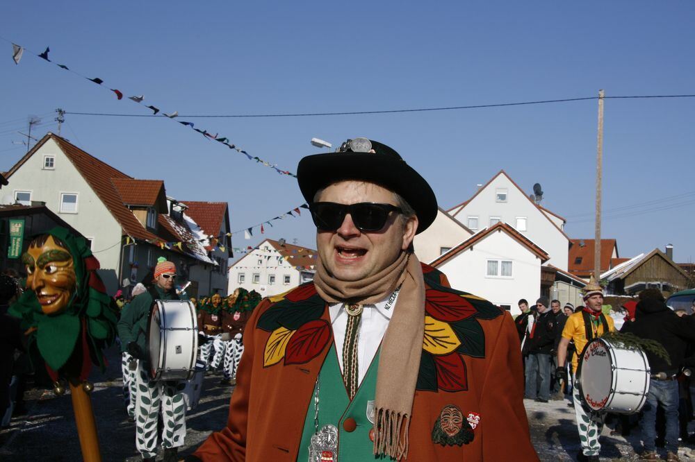 Fasnetsumzug Hohenstein-Oberstetten Februar 2012