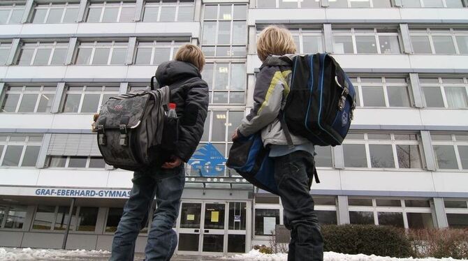 In acht oder in neun Jahren zum Abitur? Am Graf-Eberhard-Gymnasium in Bad Urach soll vom nächsten Schuljahr an beides möglich se