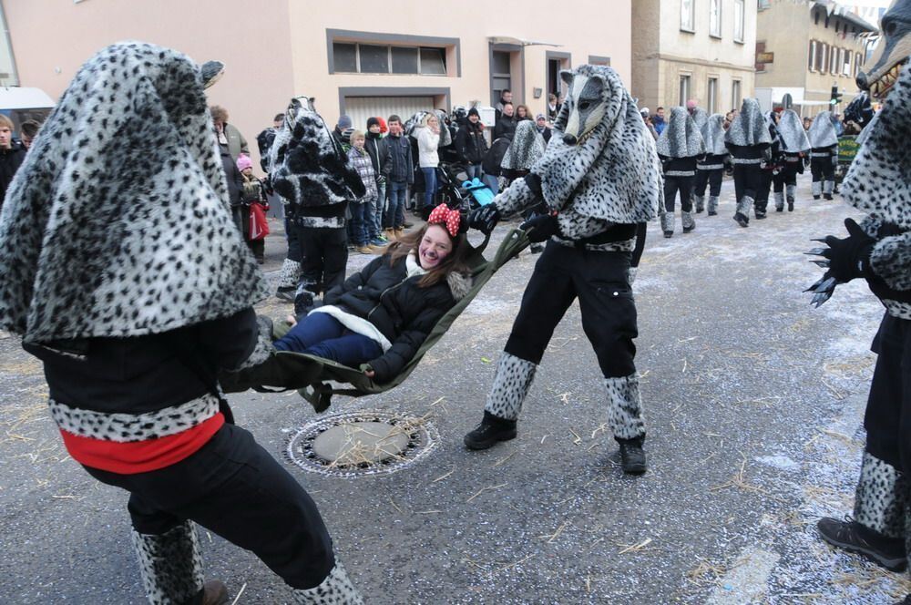 Fasnet Rottenburg Februar 2012