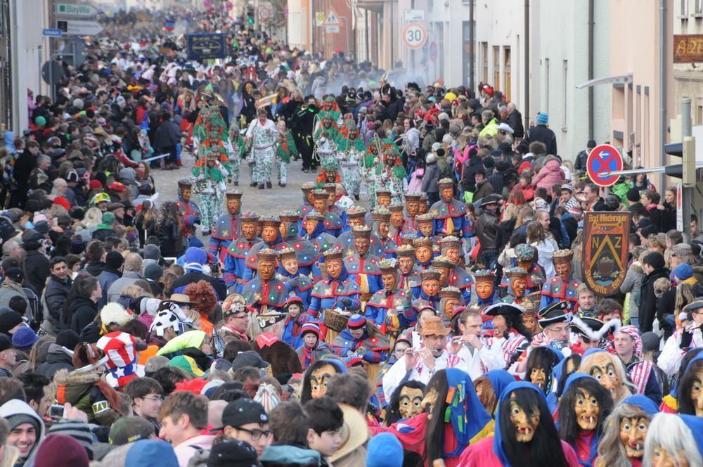 Fasnet Rottenburg Februar 2012