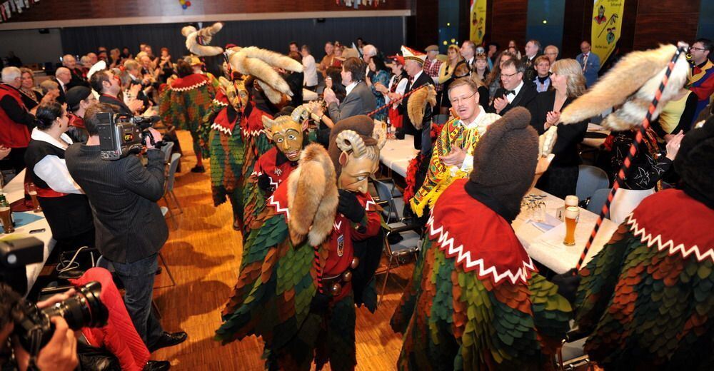 Fasching Reutlinger Männerverein Listhalle Februar 2012