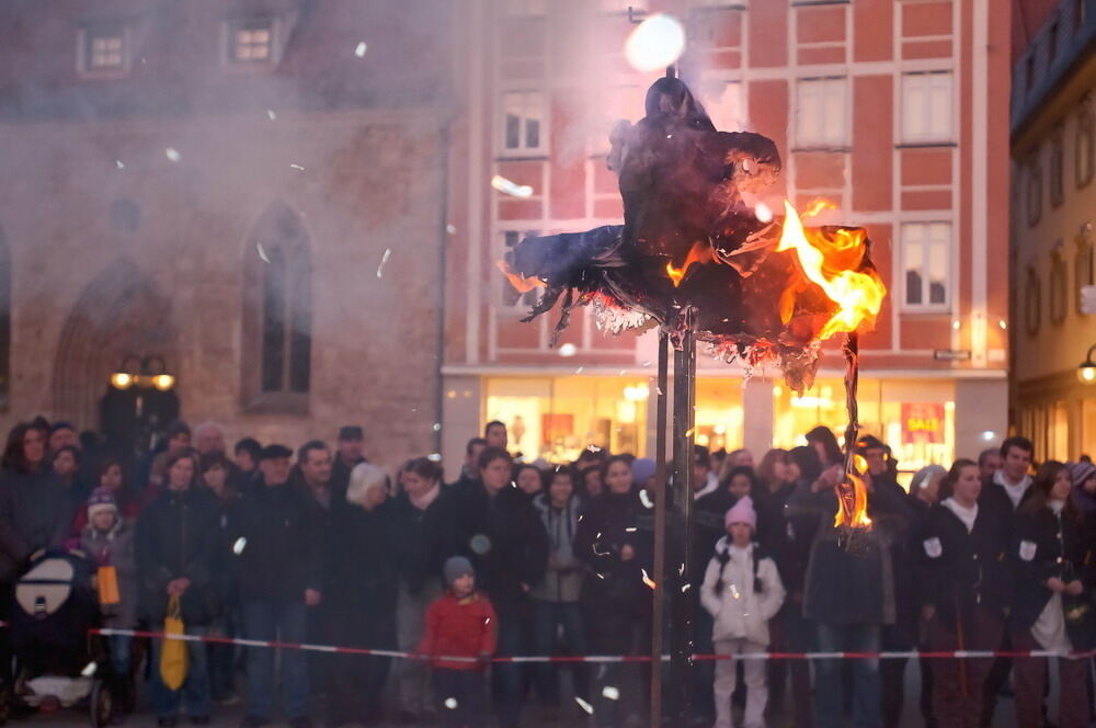 Häsverbrennen Schandele verbrennen 2012