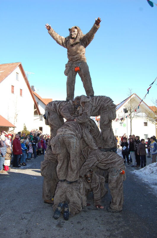 Narrenumzug Steinhilben 2012