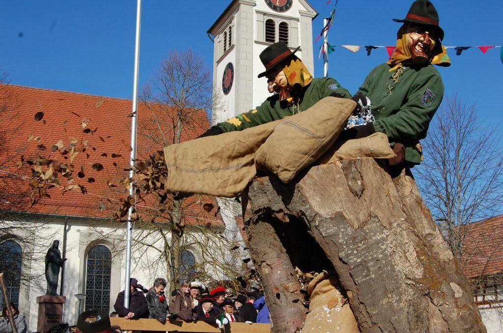 Narrenumzug Steinhilben 2012