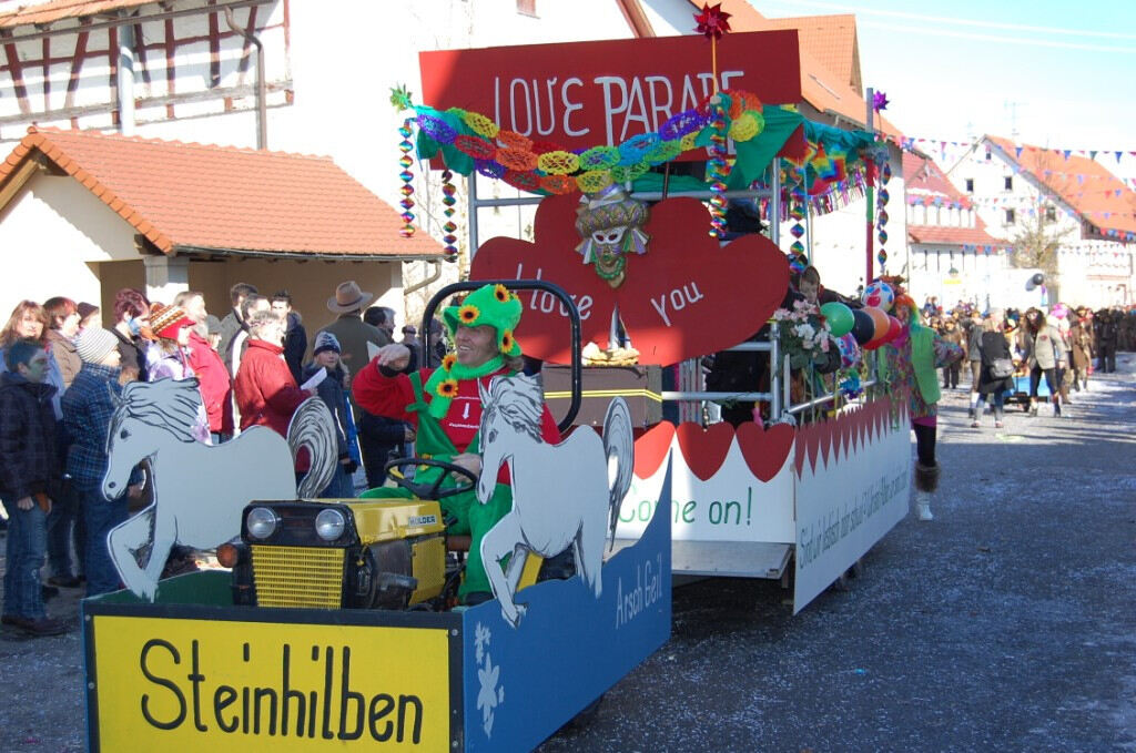 Narrenumzug Steinhilben 2012