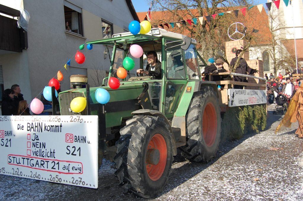 Narrenumzug Steinhilben 2012