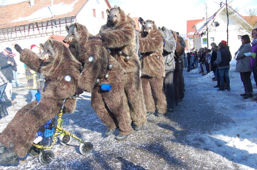 Narrenumzug Steinhilben 2012