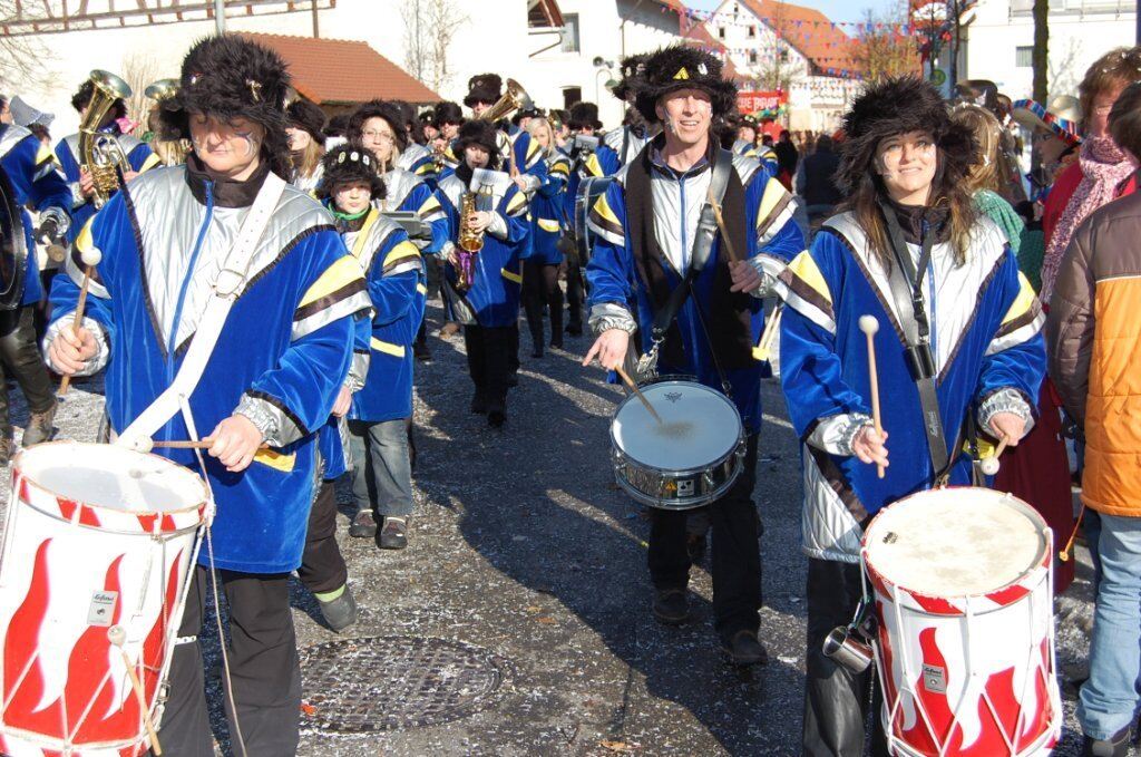 Narrenumzug Steinhilben 2012