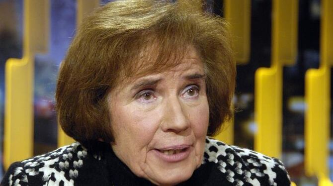 Die Nazi-Jägerin Beate Klarsfeld. Foto: Karlheinz Schindler/Archiv