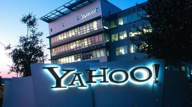 Der Hauptsitz von Yahoo in Sunnyvale, Kalifornien. Foto: Firmenhandout