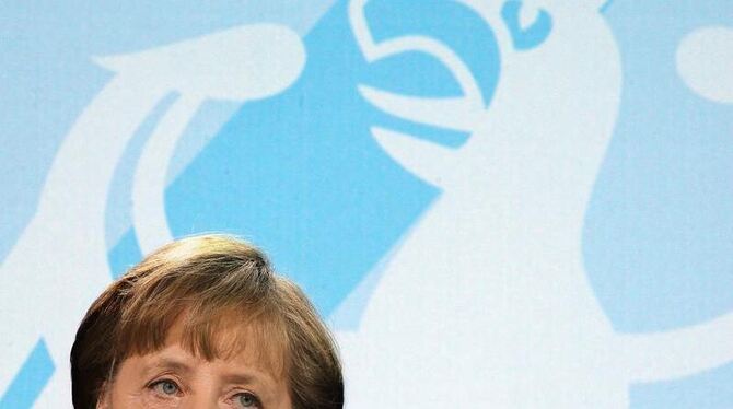 Bundeskanzlerin Angela Merkel hat sich lange gegen eine Aufstockung des geplanten dauerhaften Euro-Rettungsschirms ESM. Foto: