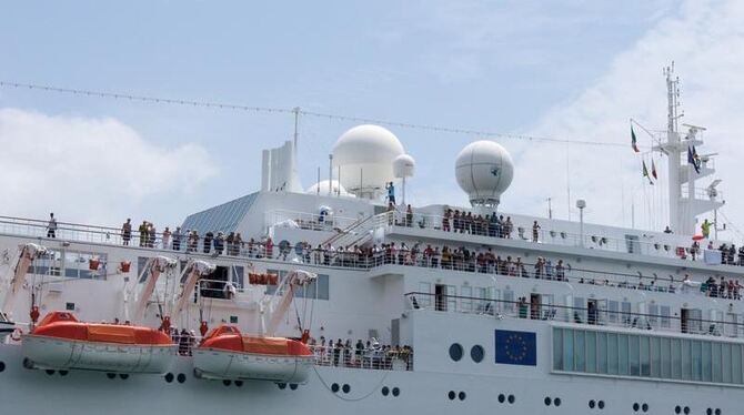 Die Lage auf dem havarierten Kreuzfahrtschiff war alles andere als angenehm. Kein paradiesischer Luxus inmitten der Inselwelt