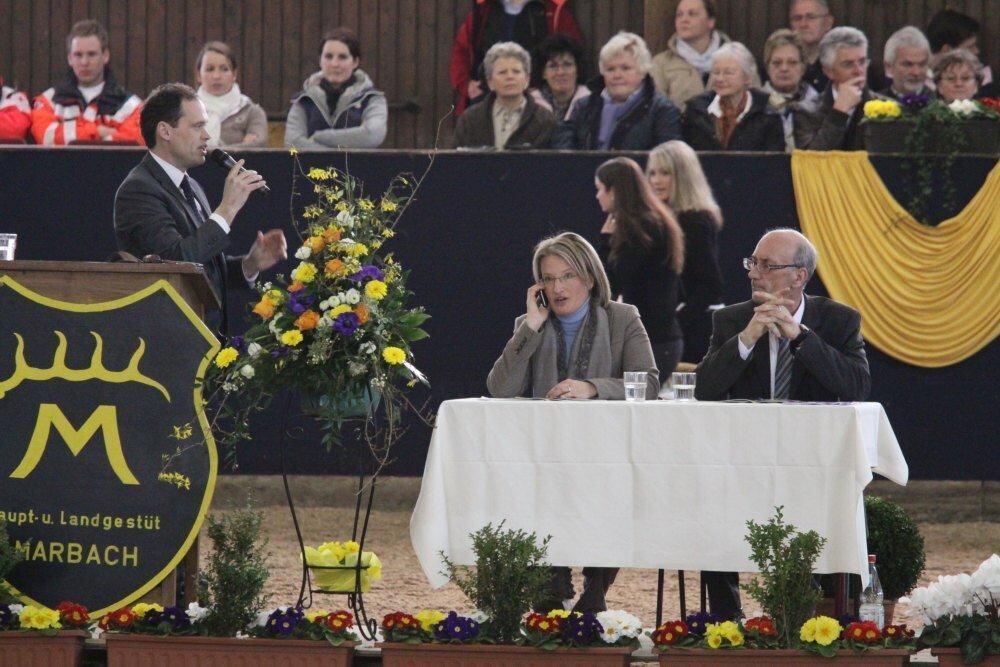 Reitpferde-Versteigerung Marbach März 2012