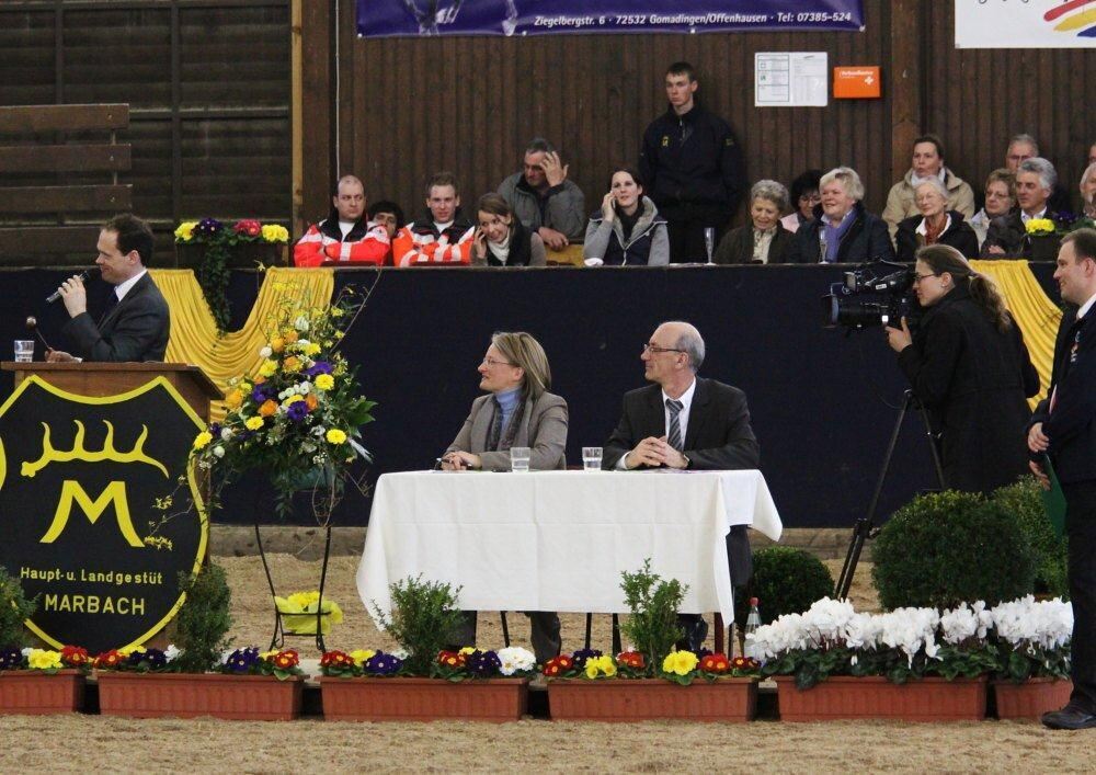 Reitpferde-Versteigerung Marbach März 2012