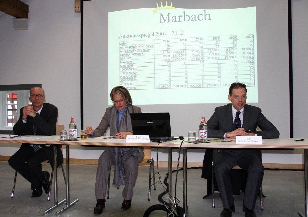 Reitpferde-Versteigerung Marbach März 2012