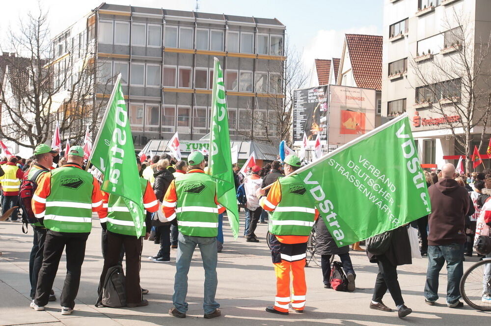 Warnstreiks im öffentlichen Dienst März 2012