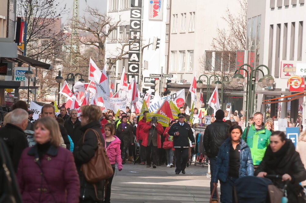 Warnstreiks im öffentlichen Dienst März 2012