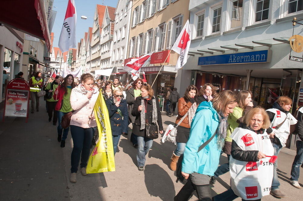 Warnstreiks im öffentlichen Dienst März 2012