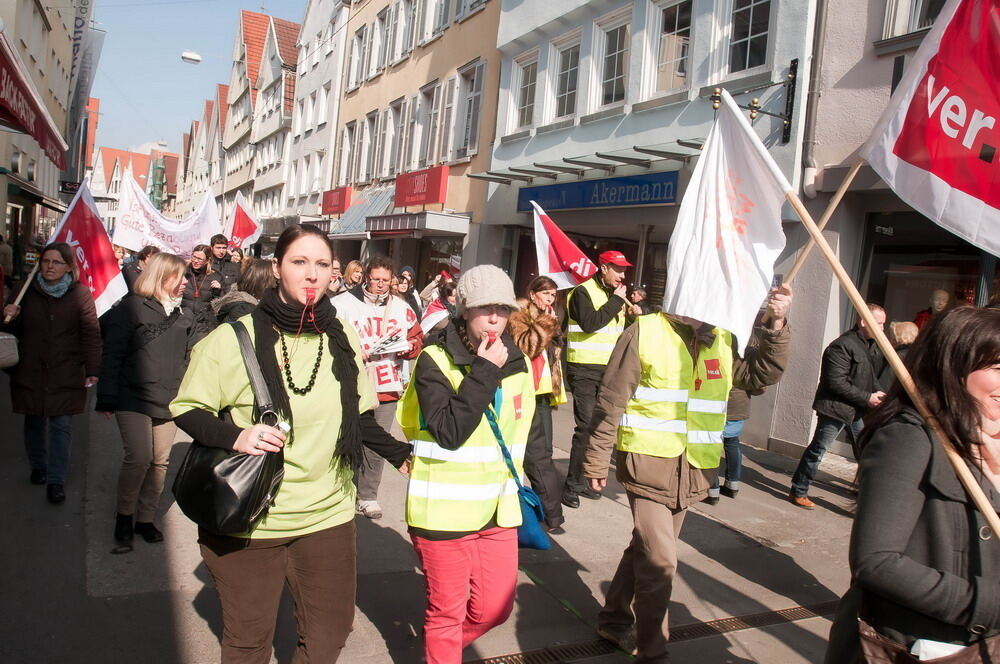 Warnstreiks im öffentlichen Dienst März 2012