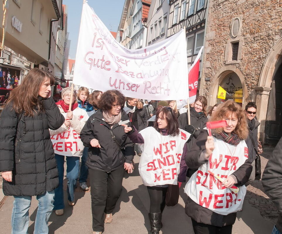 Warnstreiks im öffentlichen Dienst März 2012