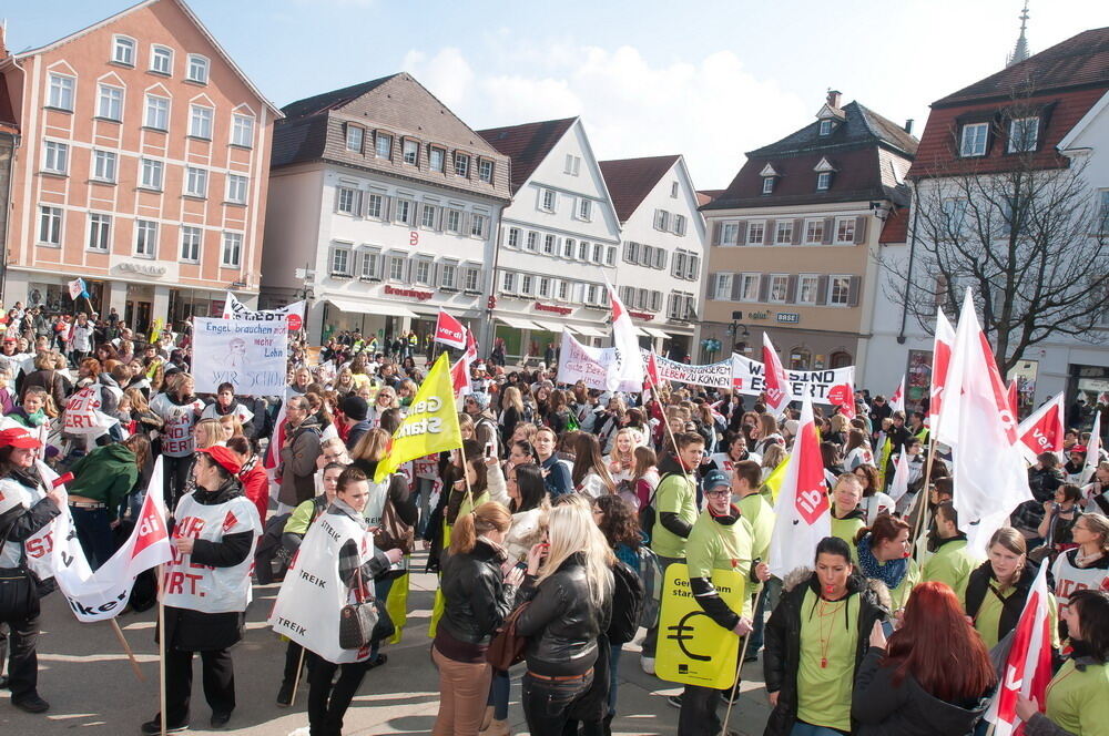 Warnstreiks im öffentlichen Dienst März 2012