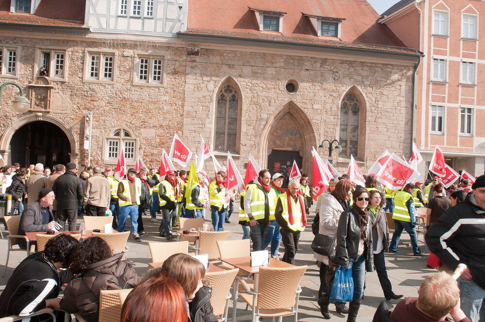 Warnstreiks im öffentlichen Dienst März 2012