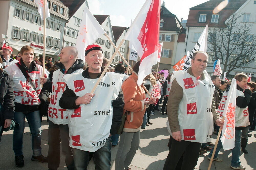 Warnstreiks im öffentlichen Dienst März 2012