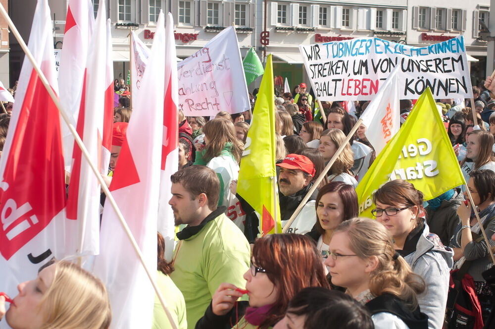 Warnstreiks im öffentlichen Dienst März 2012