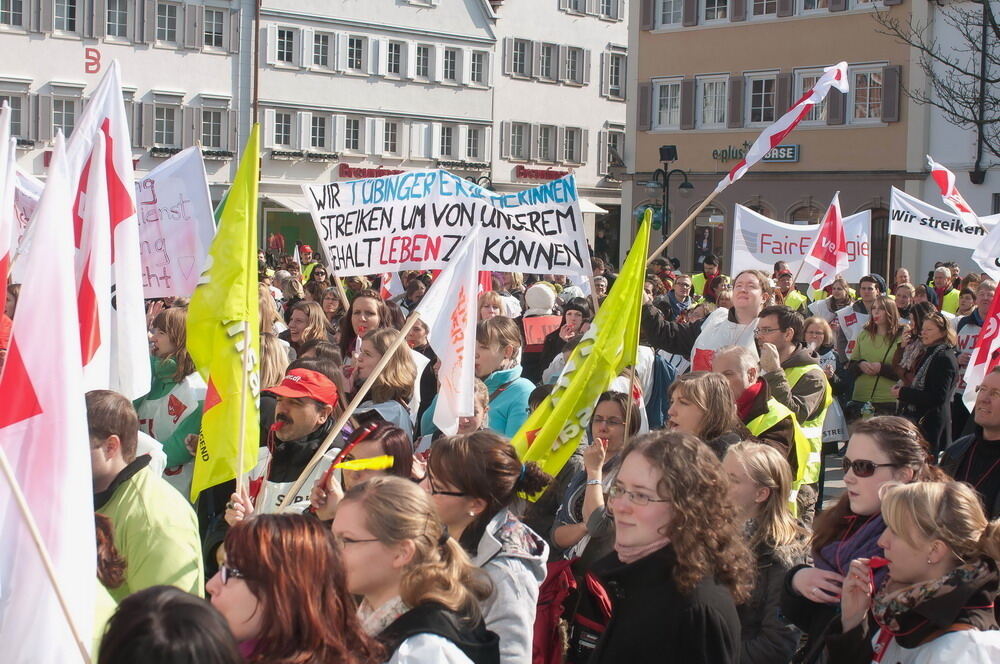 Warnstreiks im öffentlichen Dienst März 2012