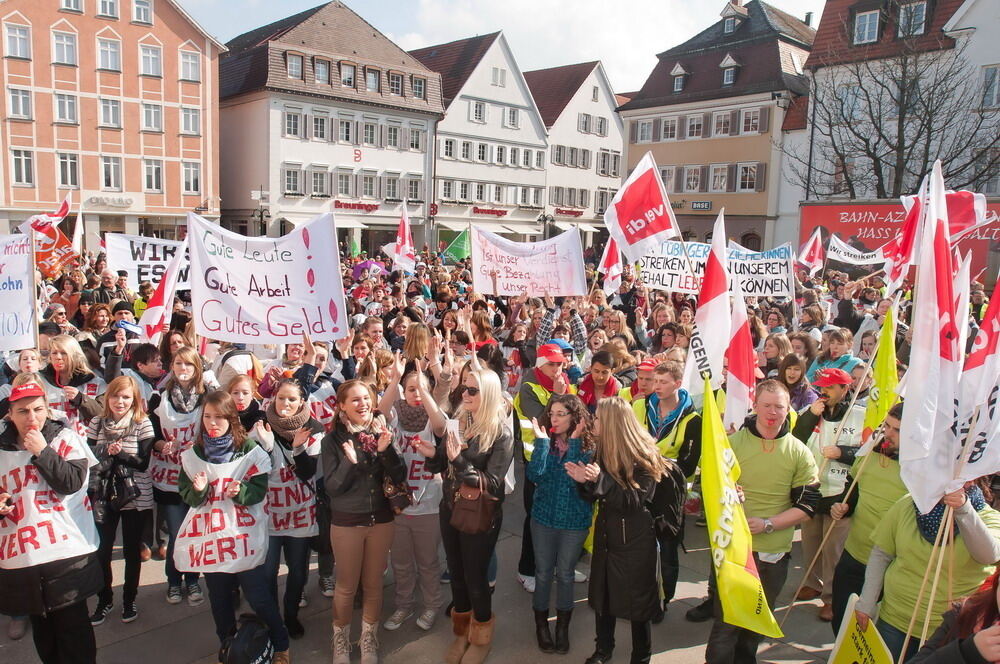 Warnstreiks im öffentlichen Dienst März 2012