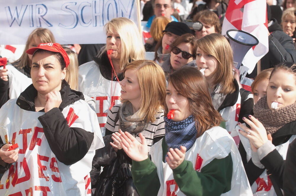 Warnstreiks im öffentlichen Dienst März 2012