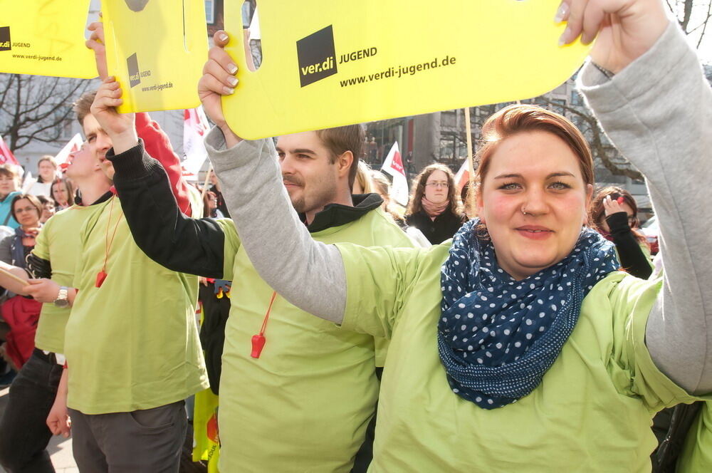 Warnstreiks im öffentlichen Dienst März 2012