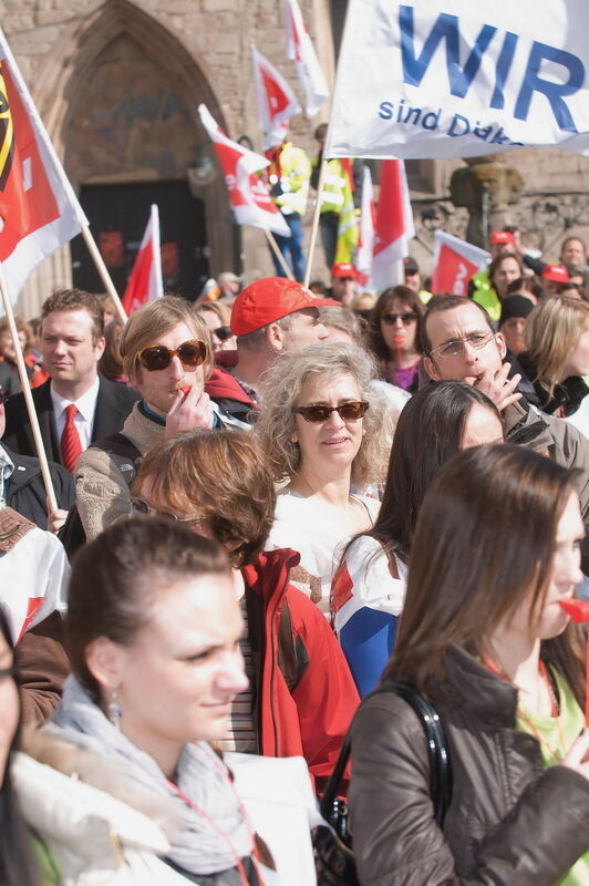 Warnstreiks im öffentlichen Dienst März 2012