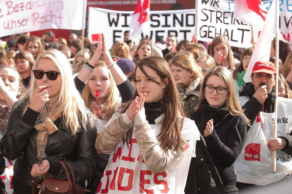 Warnstreiks im öffentlichen Dienst März 2012