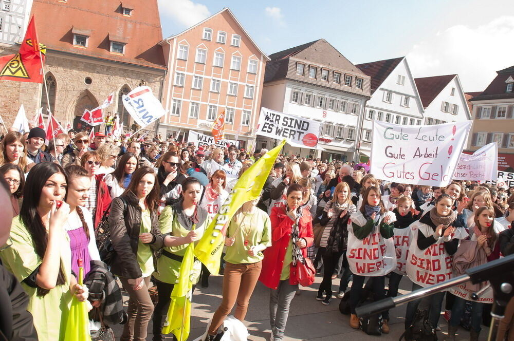 Warnstreiks im öffentlichen Dienst März 2012