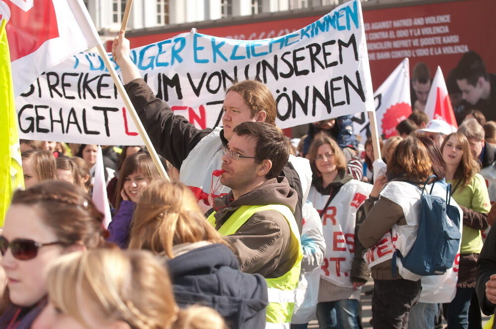 Warnstreiks im öffentlichen Dienst März 2012