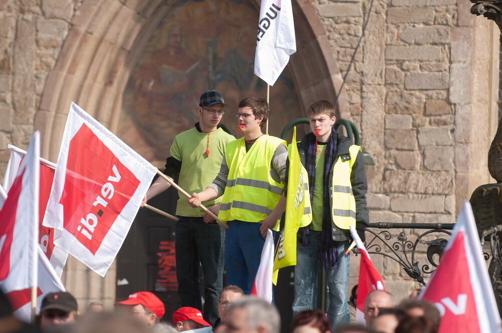 Warnstreiks im öffentlichen Dienst März 2012