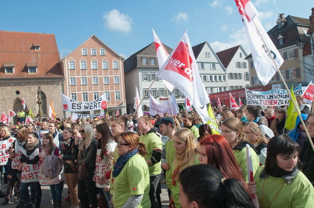 Warnstreiks im öffentlichen Dienst März 2012