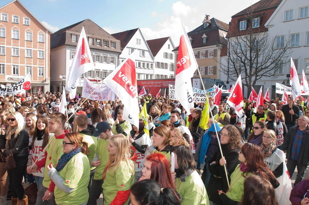 Warnstreiks im öffentlichen Dienst März 2012