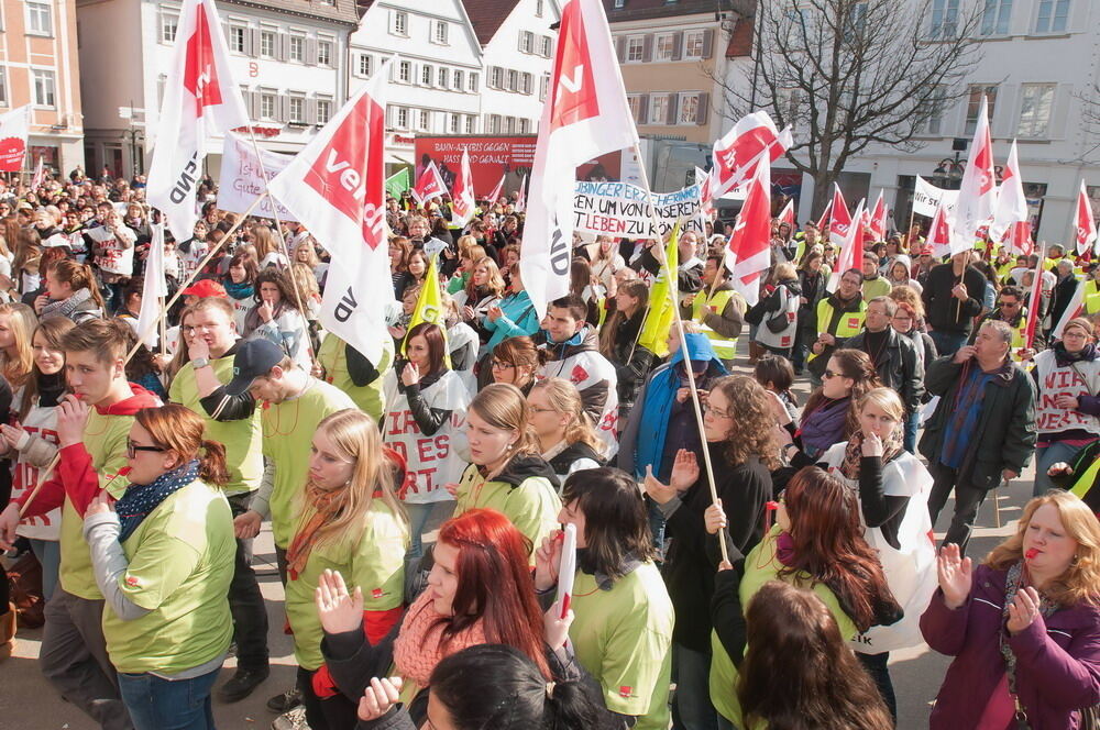 Warnstreiks im öffentlichen Dienst März 2012