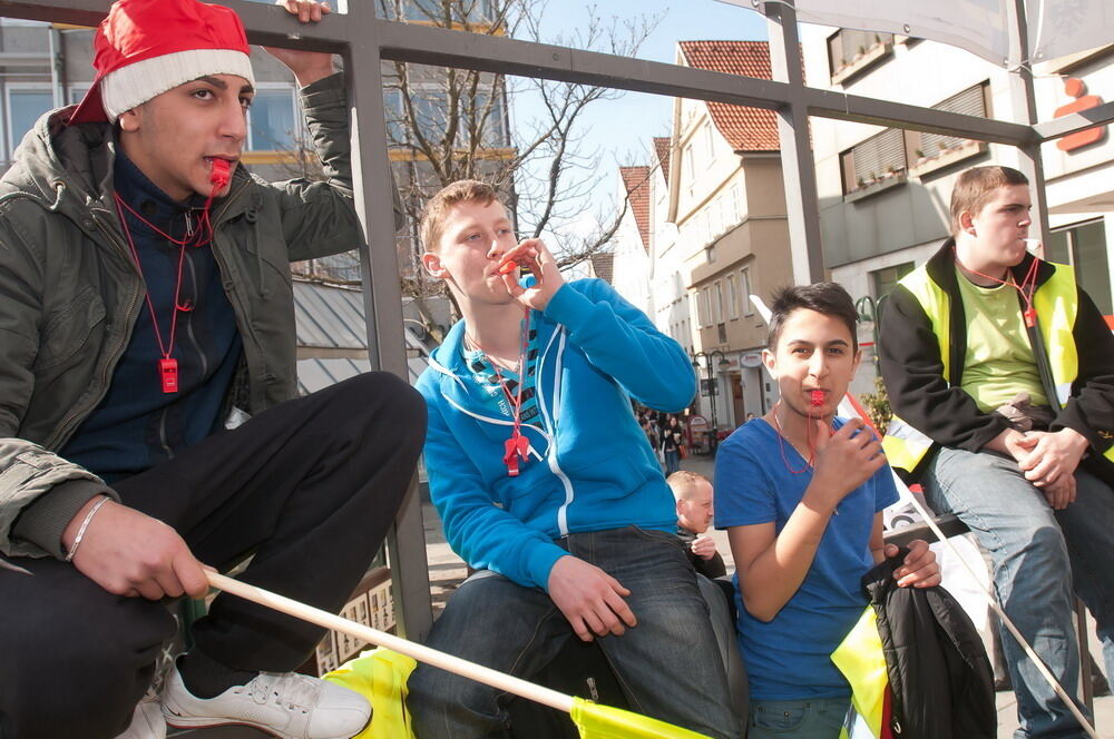 Warnstreiks im öffentlichen Dienst März 2012