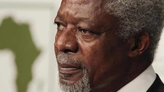 Auch Ex-UN-Generalsekretär Kofi Annan soll sich für ein Ende des Blutvergießens in Syrien einsetzen. Foto: Nic Bothma