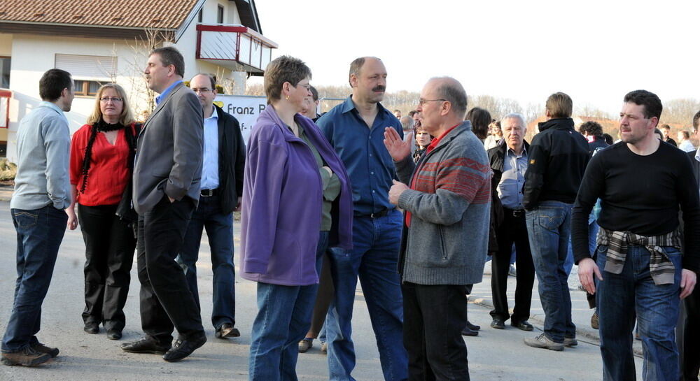 Spatenstich Sporthalle Genkingen März 2012