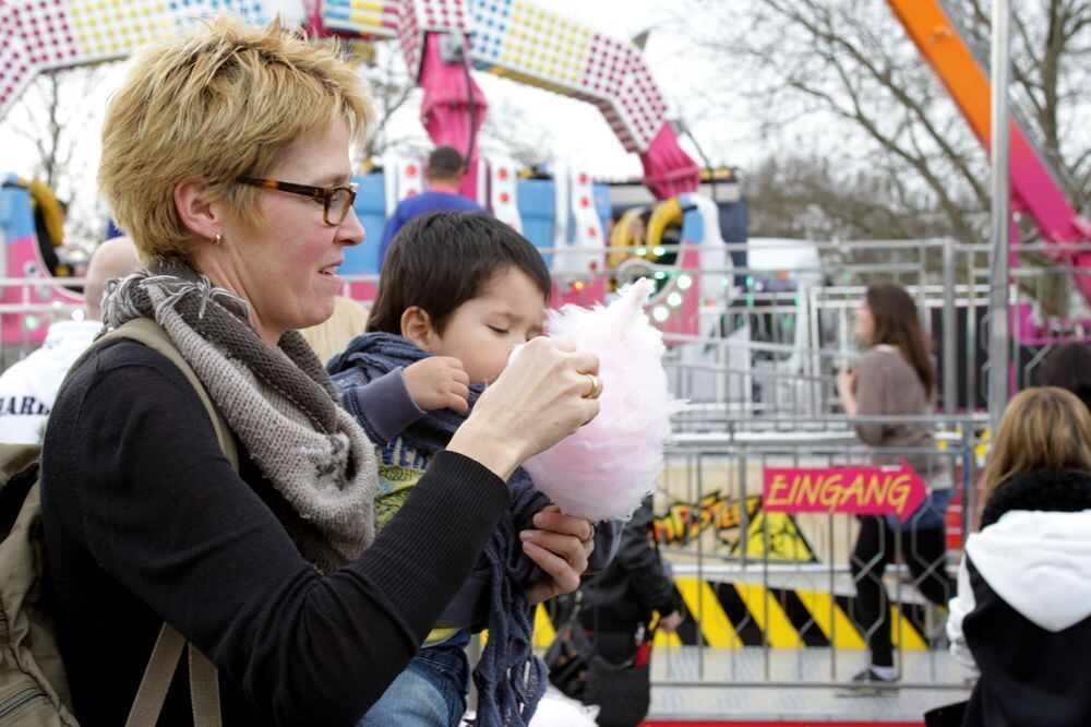 Frühlingsfest auf dem Festplatz Bösmannsäcker März 2012