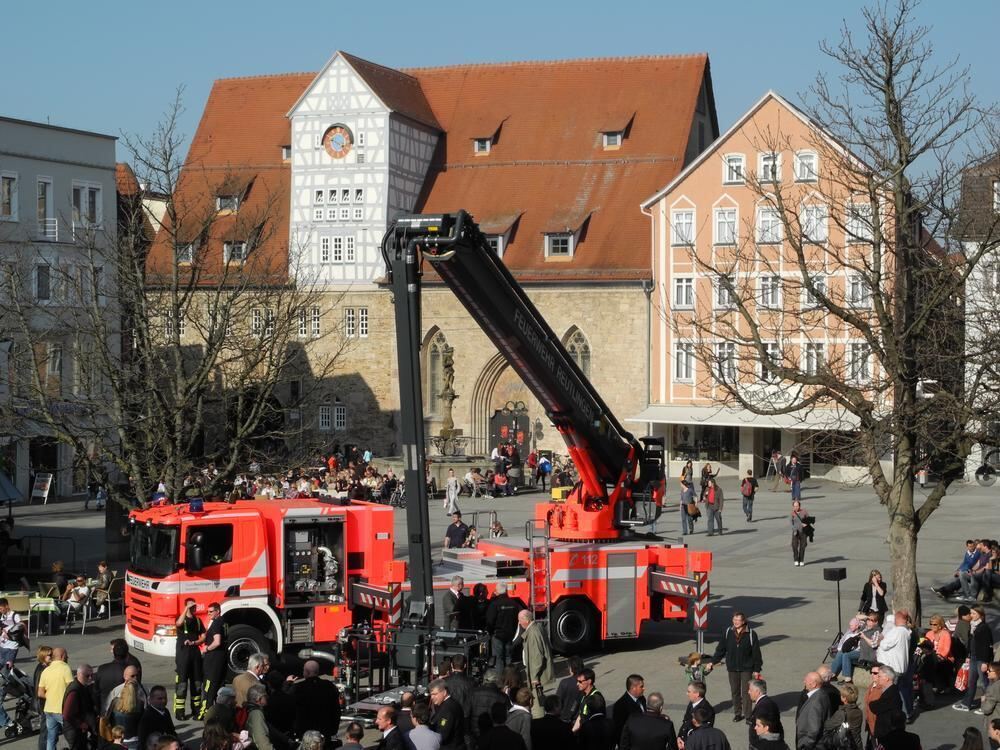 Neue Hubarbeitsbühne Feuerwehr Reutlingen