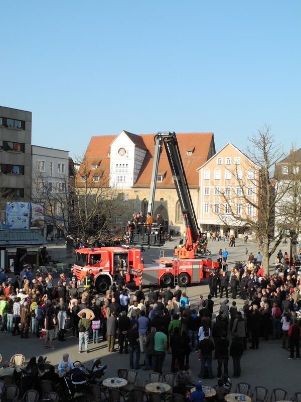 Neue Hubarbeitsbühne Feuerwehr Reutlingen