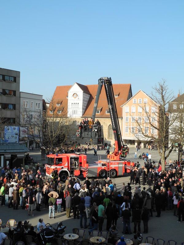 Neue Hubarbeitsbühne Feuerwehr Reutlingen